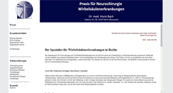 Desktop Screenshot of neurochirurge.de
